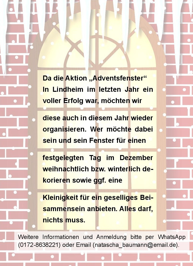 S. 21 Adventsfenster